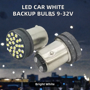 Nouvelles ampoules LED blanches pour voiture Ba15s P21w 1156, feux de recul 9-32V 24smd S25 1157 Switchback - Product Image 2