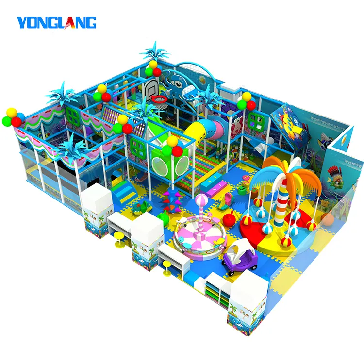 YL-2-B112 Small Kids Entertainment Equipment Indoor Playgrounds For Kids