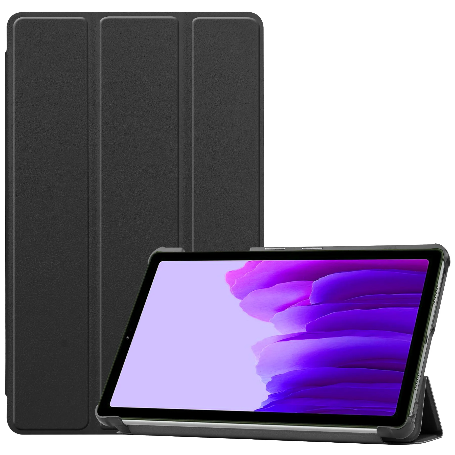 태블릿 케이스 삼성 갤럭시 탭 A7 라이트 8.7 2021 Pu 가죽 태블릿 커버 공장 도매 SM T220 T225