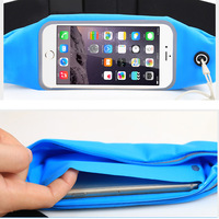 Sac de taille pour sports de plein air avec écran tactile, sac de taille invisible antivol et anti-transpiration, ceinture de fitness pour la musique