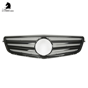 Lưới Nướng Trước Hình Lục Giác Bằng Bạc Abs Loại AMG Cho Mercedes Benz C-Class W204 2008-2013 - Product Image 4