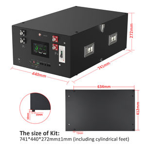 Kit de Caixa de Bateria DIY 48V <span class=keywords><strong>PL</strong></span> Stock 16S Lifepo4 280ah 320Ah Rack de Bateria de Fosfato de Lítio JK V19 BMS - Product Image 2