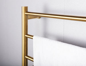 <span class=keywords><strong>Petit</strong></span> <span class=keywords><strong>radiateur</strong></span> électrique en acier inoxydable finition dorée pour serviettes chauffantes - Product Image 5