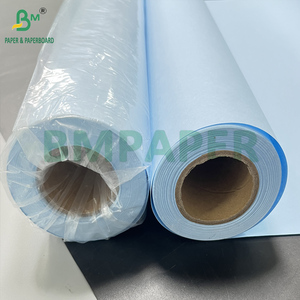 Không tráng đặc sản CAD kế hoạch chi tiết giấy cuộn 24 "x 300ft không thấm nước 100% bột giấy rõ ràng hình ảnh in ấn - Product Image 1