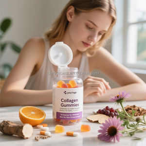 Gommes au collagène OEM/ODM | 60 pièces | Gomme aromatisée à la fraise | Collagène hydrolysé de type 1 et 3 | Sans OGM, sans gluten - Product Image 3