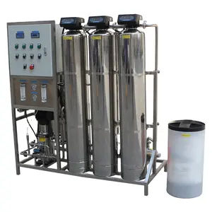 廉价500LPH水处理机械设备反渗透纯水机中国商用碱性水机