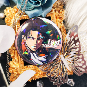 หมุดป้ายโลหะสำหรับตกแต่งกระเป๋าเป้สะพายหลังผ้าอะนิเมะ6สีขนาด5.8ซม. - Product Image 3