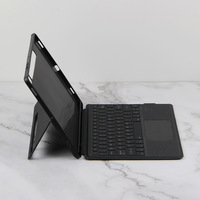 Casing Keyboard Magnetik Laudtec TPU+ABS+PU untuk Samsung Tab S7FE/A9+/S8plus 12.4 inci ODM OEM/Private Label
