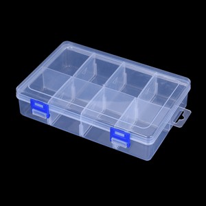 Thấp moq 28 36 rỗng hộp đồ trang sức trong suốt khoang hạt tổ chức nhựa lưu trữ hộp - Product Image 6