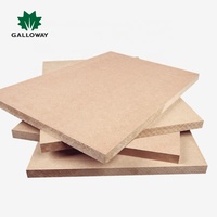 Tablero MDF de 10 mm y 18 mm, Panel MDF, Placa de MDF de 188 mm, Láminas de Madera MDF de 122x244 cm para Armarios de Hotel, Panel Separador de Oficina Personalizado