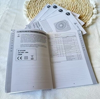 Folleto de Instrucciones Impreso Offset Personalizado en Papel con Encuadernación Perfecta, Tapa Dura y Cartón Dúplex
