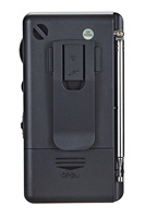 Radio portable AM/FM, réglage manuel du cadran, radio d'urgence, haut-parleur intégré, prise pour écouteurs, alimenté par 2 piles AA, pour le camping et les voyages