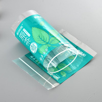 Film rétractable personnalisé pour emballage de bouteilles, pour boissons, thé, jus, résistant à l'humidité, étiquette rétractable en PET PVC