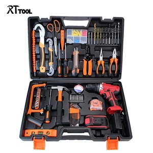 Test 59 Pieces Promotional Metric Combination Tool Socket Set Plastic <strong>Chrome</strong> Plated Tool <strong>Box</strong> - Product Image 1