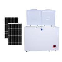 Congélateur coffre solaire 12V de 100L à 600L, réfrigérateur portable alimenté par énergie solaire, congélateur profond solaire, réfrigérateurs à compresseur avec affichage, refroidisseurs