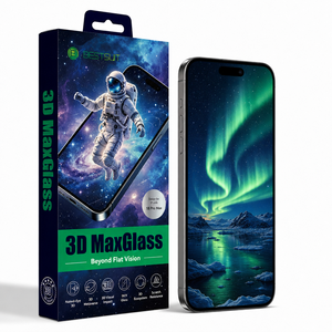 ฟิล์มกระจกนิรภัยแบบเต็มจอเต็มกาว ภาพ 3 มิติแบบมองเห็นได้ด้วยตาเปล่า สำหรับ iPhone 17 18Pro ราคาโรงงาน - Product Image 1