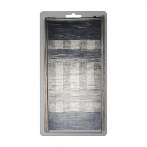 Alfombra Adiva Moderna, Hecha a Máquina, Turca, de Polipropileno Jacquard, Tejida, de Pelo Alto, Acolchada, con Diseño Floral, de Grosor Medio, Tipo Yute - Product Image 1