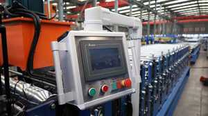 컬러 스틸 골판지 지붕 시트 및 철 루핑 제작을위한 자동 3 층 롤 성형 기계 - Product Image 5