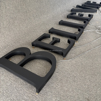 Panneau publicitaire professionnel 3D en acrylique et acier inoxydable avec rétroéclairage LED, étanche IP54, télécommande, pour parc