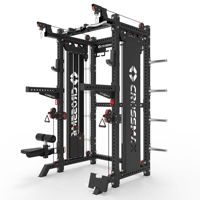 Gimnasio en casa uso Multi funcional entrenador Smith máquina de Cable/Cable cruzado gimnasio/Power Rack
