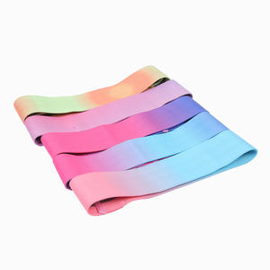 战利品带定制印刷健身房锻炼圈健身配件臀部圈阻力带 - Product Image 5