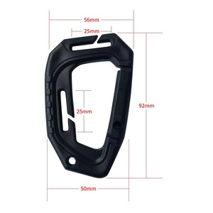Sac à dos tactique d'extérieur <span class=keywords><strong>rechargeable</strong></span> et portable, avec boucle à dégagement rapide, verrou en forme <span class=keywords><strong>de</strong></span> D, porte-clés en plastique et poche filet - Product Image 3