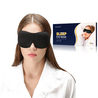 Masque pour les yeux d'extension des cils Masque de sommeil et bandeau Masque pour les yeux à coupe profilée 3D pour l'extension des cils