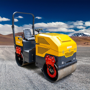 Macchine stradali doppio tamburo rullo stradale vibratorio rullo compressore Mini compattatore - Product Image 5