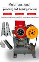 Machine de découpe, poinçonnage et rainurage intégrée à haute efficacité pour métaux et fer, fabriquée en Chine
