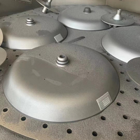 Moyeu de roue à ressort en spirale sans poussière pièces de rechange en acier Machine de grenaillage de perles de verre métal utilisé état sable abrasif