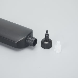 Botella de Plástico Negra de HDPE de 60 ml y 120 ml con Tapa de Rosca para Aceite Capilar, Pegamento Líquido, Cosméticos, Esmalte de Uñas - Product Image 5