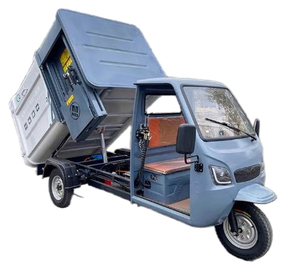 Electric 3-Wheel Sanitation <strong>Truck</strong> Self-Unloading Rubbish Collection <strong>Small</strong> Township Street Side Mounted Bucket Car - Product Image 5