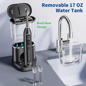 2 trong 1 đánh răng và dùng chỉ nha khoa Combo điện bàn chải đánh răng không dây nước mạnh mẽ nha khoa Flosser cho người lớn - Product Image 2