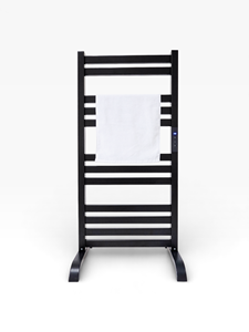 Sèche-serviettes électrique autonome Tuya WiFi avec contrôle par application, noir mat, 0-55°C ° C pour la salle de bain - Product Image 3