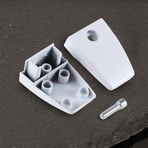 Aluminum Alloy Desk Mount Partition <b>Bracket</b> <b>White</b> Durable Office Furniture Hardware Accessory - Product Image 1