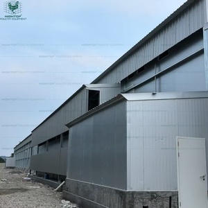 Bâtiment préfabriqué écologique pour poulaillers, structure légère en acier pour l'élevage avicole en Afrique - Product Image 1
