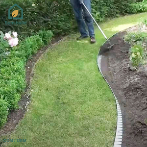 Sunsbuild Modern Outdoor <b>Wind</b> <b>Spinner</b> with Stainless Steel Rectangle Design Waterproof Freestanding Garden Border Edging - Product Image 5