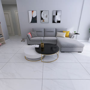 Piastrelle effetto marmo 600x1200 ceramica <span class=keywords><strong>Carara</strong></span> bianco lucido smaltato effetto roccia gres porcellanato lucido pavimento e piastrelle da parete - Product Image 3