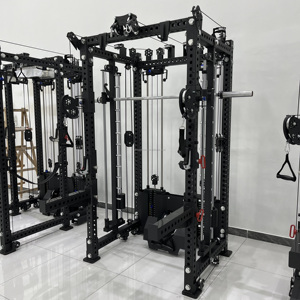 Equipo de Gimnasio Multifuncional Unisex Personalizado con Power Rack, Cable Crossover, Máquina Smith y Ejercicios para Espalda - Product Image 1