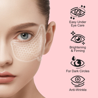 Masque Contour des Yeux Végétalien PDRN Personnalisé Hydratant Naturel Anti-Rides Anti-Fines Lignes Collagène PDRN Patchs Masques pour les Yeux