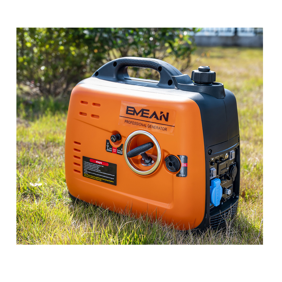 Generator bensin inverter 4kw, generator kecil 4000w, generator las, troli listrik tugas berat senyap, fase tunggal ac