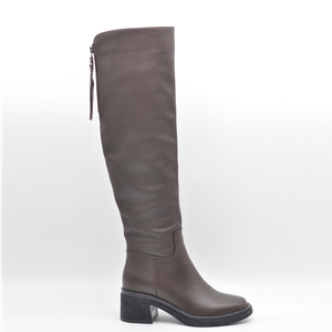 <span class=keywords><strong>Bottes</strong></span> pour femmes en daim véritable de haute qualité, doublées de fourrure, chaudes, avec fermeture éclair, talons hauts, <span class=keywords><strong>bottes</strong></span> mi-mollet - Product Image 4