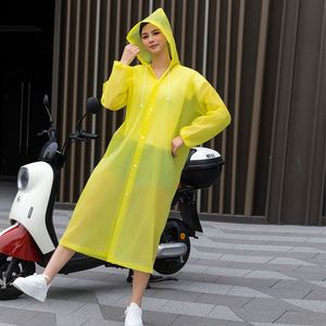 Poncho de Pluie d'Urgence en EVA Imperméable et Coloré de Haute Qualité pour Adultes, Idéal pour la Randonnée et le Camping en Extérieur – Vêtement Anti-Pluie en Gros - Product Image 3