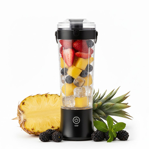 Blender portable rechargeable par USB sans fil avec gobelet en Tritan pour jus, smoothies, silencieux et facile à nettoyer - Product Image 1