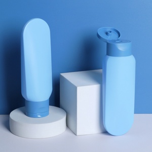 Eco-Friendly PET <b>Plastic</b> <b>Tubes</b> for Cosmetics 15ml 50ml Soft Lotion Cream Offset Printing Squeeze <b>Tubes</b> with Flip Cap - Product Image 4