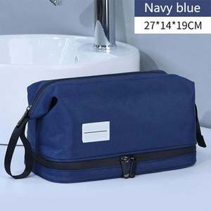 Travel <b>Toiletry</b> <b>Bag</b> Waterproof with Wet Dry Compartments TSA Approved Hanging Organizer for Business Gym <b>Camping</b> Dopp Kit - Product Image 6