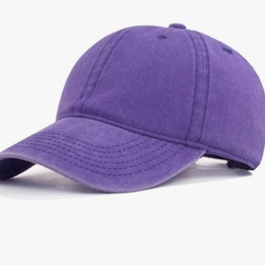 Washed Cotton Plain Baseball Caps Adjustable Unstructured Soft Blank Casual Dad Ball <b>Hats</b> for Men Women - Product Image 4