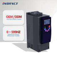 Panneau de commande VFD industriel étanche IP54 380V 50Hz pour moteurs monophasés et triphasés Pompe et ventilateur Contrôle vectoriel VFD étanche