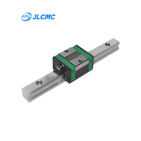 Système de guidage linéaire CNC JLCMC Miniature Slider Economica, type carré court, 15, 20, 25, 30, kit de rail de guidage linéaire de type moyen, système de mouvement par bloc