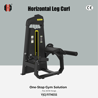 Machine de musculation professionnelle personnalisée série P8, pour soulevé de jambe horizontal, à charge sélective par poulie, en acier, certifiée CE, vente en gros